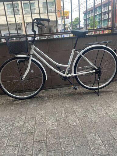 リサイクルショップどりーむ荒田店 No1400 自転車　ママチャリ　26インチ　LEDライト付き♪
