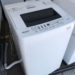 NO 356 ?福岡市内配送設置無料✨? ハイセンス 4．5kg全自動洗濯機