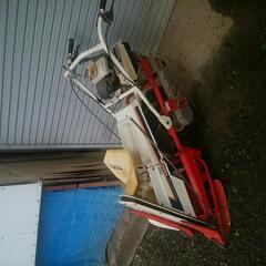 ヤンマー　バインダー　稲刈り