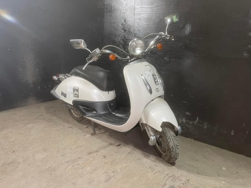 ★支払総額5.0万円★走行テスト済み！始動動画あり♪ ホンダ ジョーカー50 AF42 人気の原付アメリカン♪2スト！オイル交換必要なし！珍しい白！ちょっとした足に♪ Yahoo!オークション -「ホンダジョーカー50」(50cc以下) (ホンダ)の