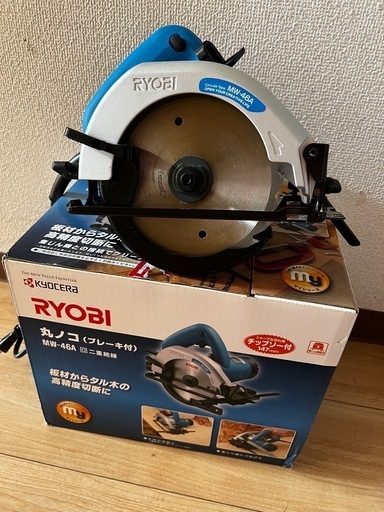 【一度使用】RYOBI 丸ノコ　MW-46A