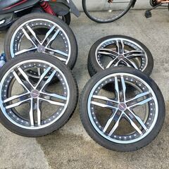 BS BLIZZAK DM-V2 285/50R20】スタッドレス【WALD レノヴァティオ 20 