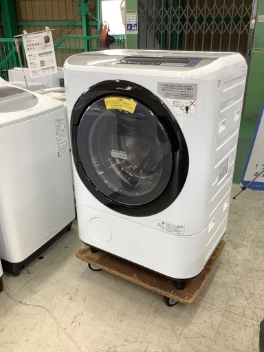 安心の６ヶ月保証付き！！　HITACHI　11.0kgドラム式洗濯乾燥機　BD-NV110B  2018年製