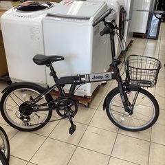Jeep  ジープ　折りたたみ自転車　20インチ　6段変速　