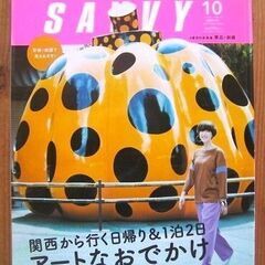 関西の穴場スポットを紹介！雑誌 月刊SAVVY（サヴィ）2018...