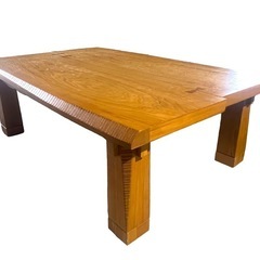 家具調 こたつ 桜 NA1208 08年製 中古 家具 季節家具 木製 長方形