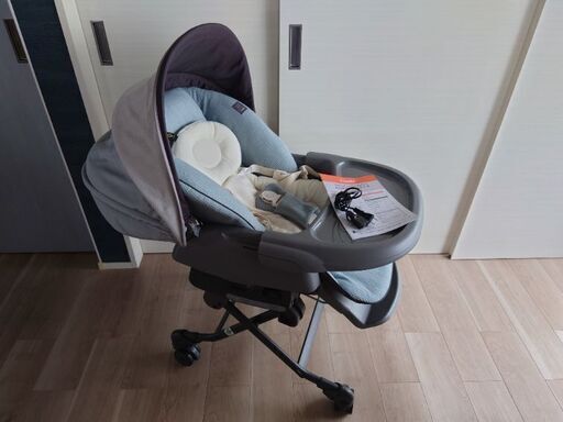 ハイローチェア　ネムリラBEDiLongシリーズ　オートスイング　コンビ