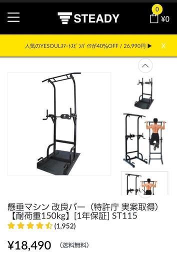 STEADY 懸垂マシン