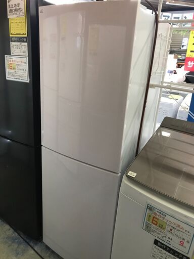 【FU923】★ハイアール  2ドア冷凍冷蔵庫  ホワイト  JR-NF218B  2021年式   キッチン家電  シンプル おしゃれ クリーニング済 堺市 深井 【ジャングルジャングル深井店】