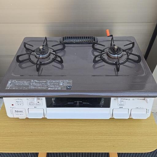 パロマ　ガスコンロ　IC-S807KHA-1R 2020年製　LPガス専用（プロパンガス）