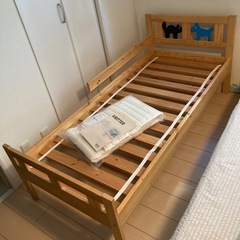 IKEA キッズベッド　GULLIVER 説明書付き　6月30日まで出品 IKEA キッズベッドGULLIVER 説明書付き6月30日まで出品