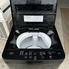 【動作保証あり】RORO YAMADA 2023年 YWM-T55LK 5.5kg 洗濯機【管理KRS681】
