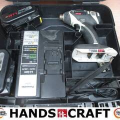 パナソニック Panasonic EZ75A1 インパクトドライバ 中古品 バッテリ14.4V二個/充電器付き ※名前消し跡有 【ハンズクラフト宜野湾店】