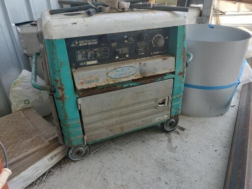 デンヨー　エンジン溶接機　ジャンク