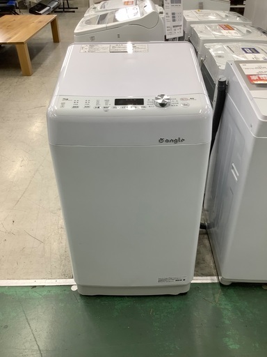 安心の1年保証付き！！　eangle  7.0kg全自動洗濯機　ANG-WM-B70  2022年製