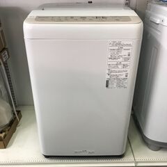 【FU931】★パナソニック  全自動洗濯機 縦型  NA-F6PB1  2023年式  6.0Kg  生活家電 シンプル おしゃれ クリーニング済 堺市 深井 【ジャングルジャングル深井店】
