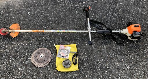 福岡糸島発 マルナカ 刈払機 HME26 かるっとシリーズ 動作OK 引取限定 0812-2