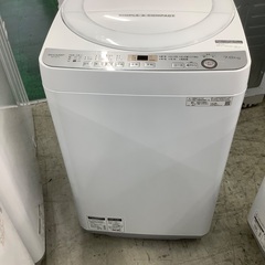 安心の６ヶ月保証付き！！　SHARP　7.0kg全自動洗濯機　ES-GE7C-W  2019年製