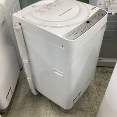 安心の６ヶ月保証付き！！　SHARP　7.0kg全自動洗濯機　ES-GE7C-W  2019年製