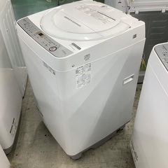 安心の６ヶ月保証付き！！　SHARP　7.0kg全自動洗濯機　ES-GE7C-W  2019年製