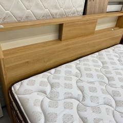 【愛品館 江戸川店 ダブル】 France Bed（フランスベッド） 収納付き ダブルベッド ID:153-019173-007