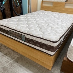 【愛品館 江戸川店 ダブル】 France Bed（フランスベッド） 収納付き ダブルベッド ID:153-019173-007