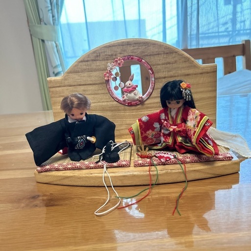 みきちゃん､おさむくん､着物､雛人形セット