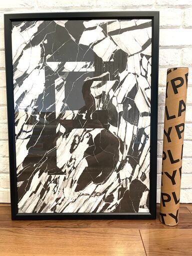 【PLAYTYPE】 アルファベット ポスター 50x70cm 額装