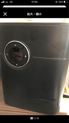 空気清浄機　付　除湿機