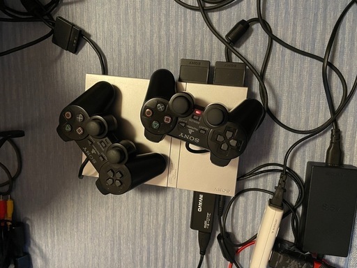PS2本体＋カセット＋攻略本3冊