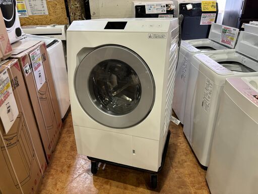 ✨安心の分解洗浄済✨Panasonic 2021年製 12.0/6.0Kgドラム式洗濯乾燥機 NA-LX129AR【愛市I4S032720-104】