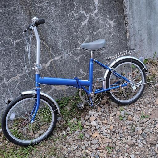 キレイ！折りたたみ自転車20インチグリップシフト6速KASHIMA