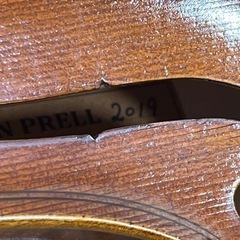 ANTON PRELL バイオリン 2019