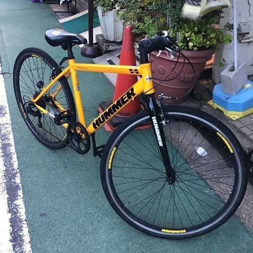 自転車 ハマー　HAMMER クロスバイク　マウンテンバイク　ギアバイク　アウトドア　通勤　通学　オシャレ