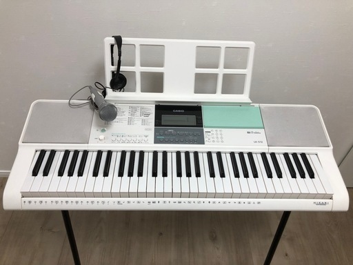 美品　カシオ　Casiotone 光ナビゲーションキーボード