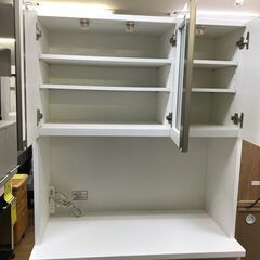 【FU933】★システムキッチンボード  コンパクト おしゃれ キッチン家具 収納家具 クリーニング済 堺市 深井 【ジャングルジャングル深井店】 ジャングル深井店】☆システムキッチンボード 家具 収納家具 簡易