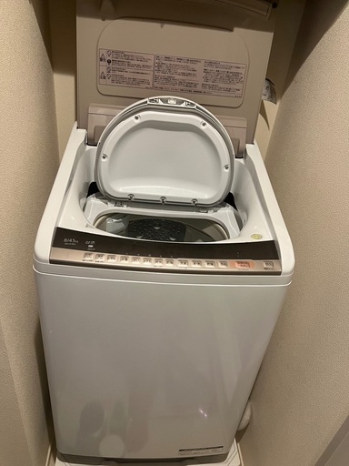 受け渡し予定者あり 日立　洗濯機