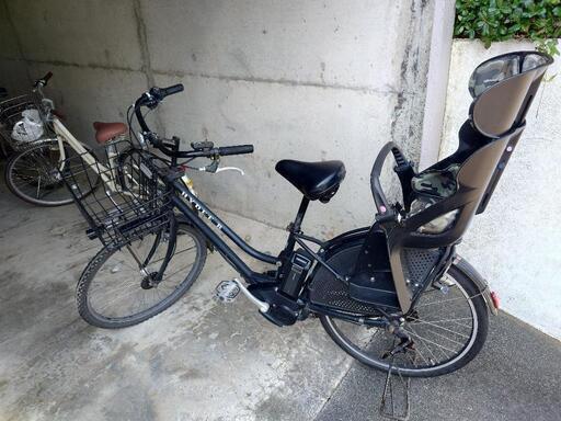 ブリヂストン HYDEE.B 充電器付き 子供乗せ電動自転車