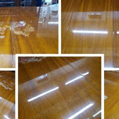 ｈ17　DREXELHERITAGE　USA　TRIUNE/トライユン　マホガニー材　エクステンション伸長式ダイニングテーブル