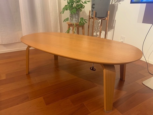 無印良品　机　楕円こたつ　ＭＪ‐ＫＤＦＳ１１００／Ｎ