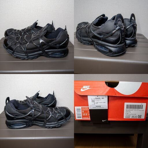 NIKE AIR KUKINI / ナイキ エア クキニ SP トリプルブラック 美品 US9/27.0cm 箱、タグあり DV0659-001 Black/Anthracite