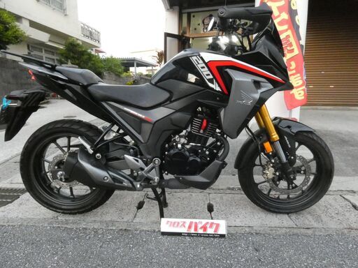 ホンダ ＣＢ２００Ｘ、走行1250Ｋｍ(インド生産)