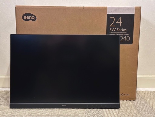 BenQ SW240 24.1インチ カラーマネジメントモニター