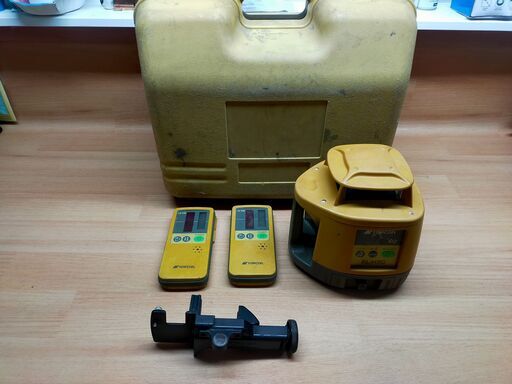 TOPCON ローテーティングレーザー　受光器２個　 RL-H3C 動作確認済