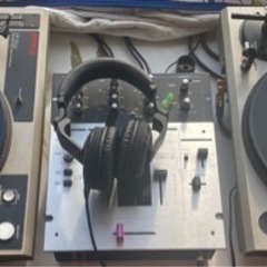 完全動作品　2台DJ ターンテーブル　レコードプレーヤー　vestax pdx-a1 針とび防止加工