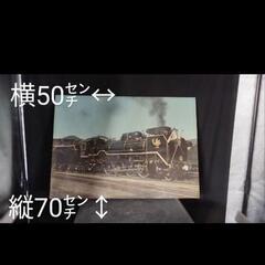 D51蒸気機関車の絵