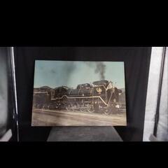 D51蒸気機関車の絵