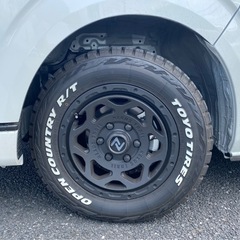 215/65R16C オープンカントリーRT & ハイエース用アルミホイル