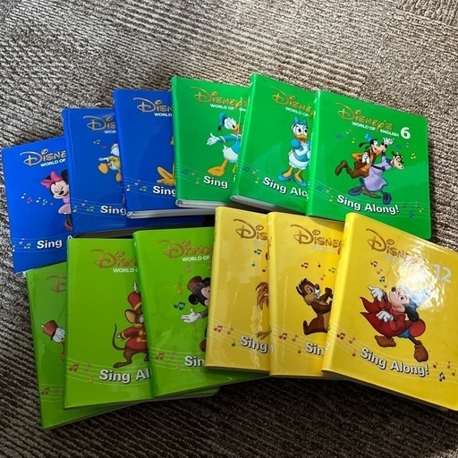 DWE ディズニー英語システム　シングアロングDVD