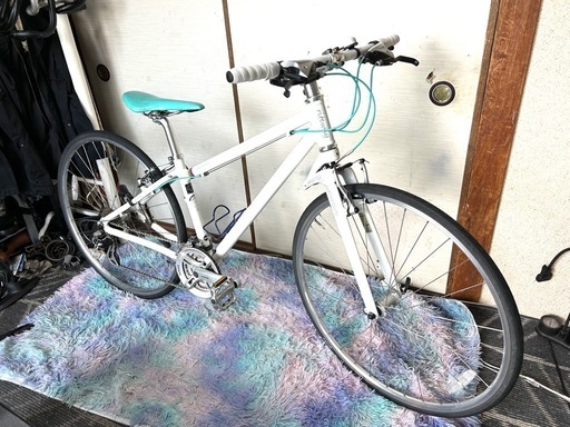 ritewayクロスバイク27インチSHIMANO 24段変速、フロントサスペンション